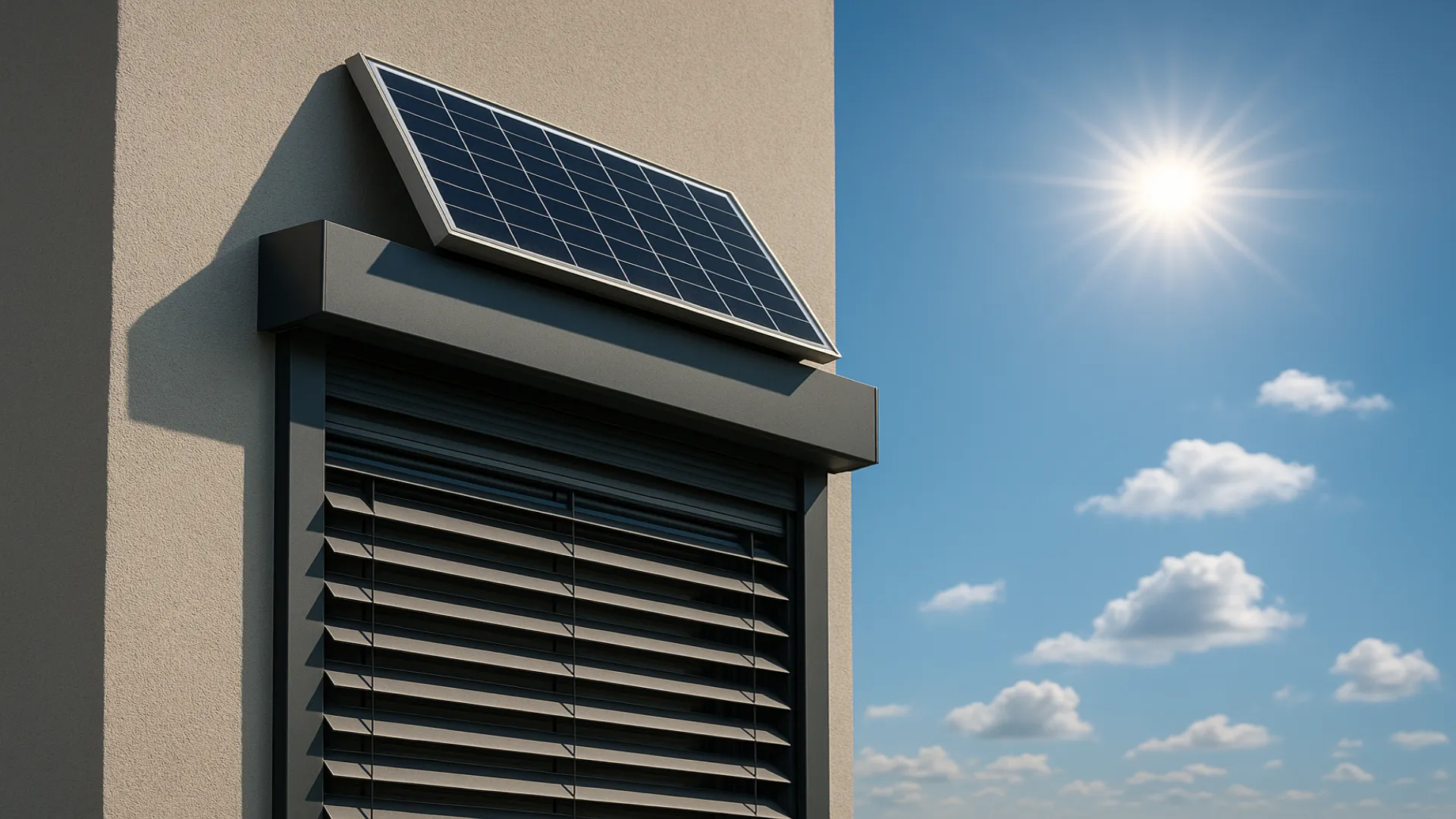 Solar Power for Blinds and Shutters